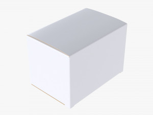 Paper Box Mockup 13 Modèle 3D