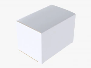 Paper Box Mockup 13 3D Model