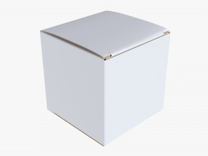 Paper Box Mockup 14 Modelo 3D