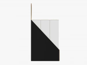 Paper Boxes With Tray Set 3D Model