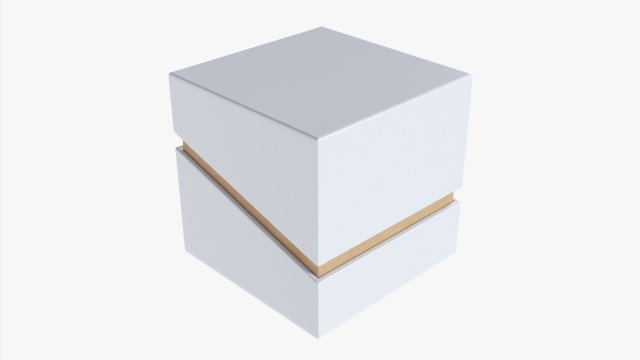 Paper Gift Box Mockup 01 3D 模型 .c4d .max .obj .3ds .fbx .stl .blend 