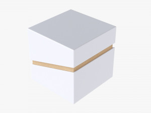 Paper Gift Box Mockup 01 3D 模型