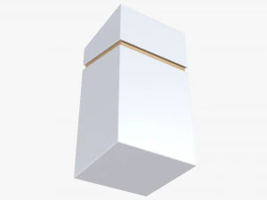 Paper Gift Box Mockup 02 3D Model