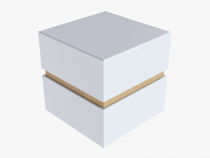 Paper Gift Box Mockup 03 Modelo 3D