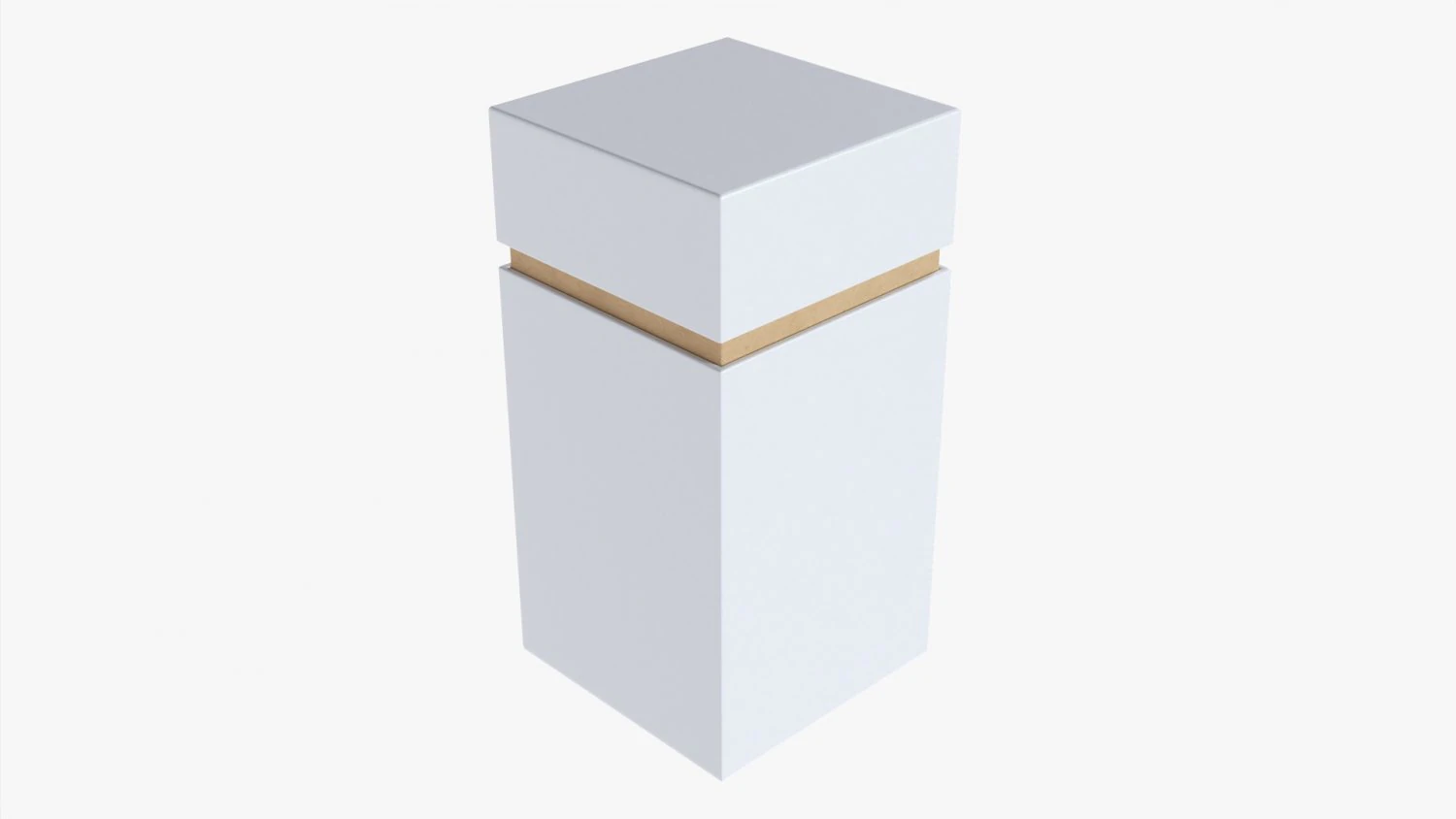 Paper Gift Box Mockup 04 3D Model .c4d .max .obj .3ds .fbx .stl .blend 