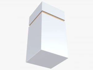 Paper Gift Box Mockup 04 3D Model