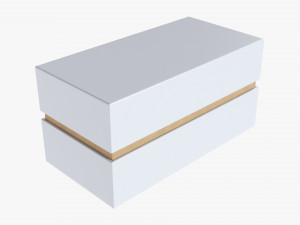 Paper Gift Box Mockup 05 3D Model