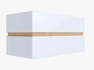 Paper Gift Box Mockup 05 Modelo 3D