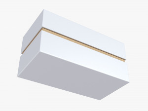 Paper Gift Box Mockup 05 Modelo 3D
