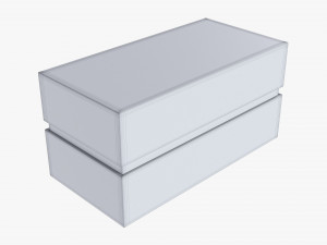 Paper Gift Box Mockup 05 Modelo 3D