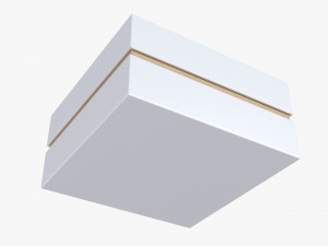 Paper Gift Box Mockup 06 Modèle 3D