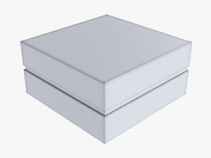 Paper Gift Box Mockup 06 Modèle 3D