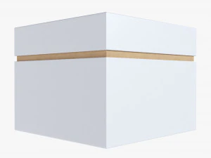 Paper Gift Box Mockup 08 3D Model