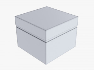 Paper Gift Box Mockup 08 3Dモデル