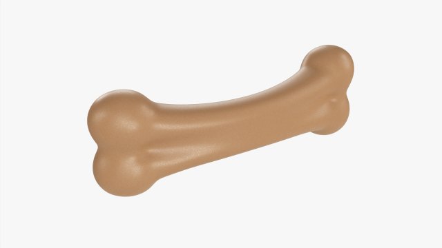 Pet Bark Bone Modello 3D .c4d .max .obj .3ds .fbx .stl .blend