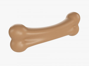 Pet Bark Bone 3D Model