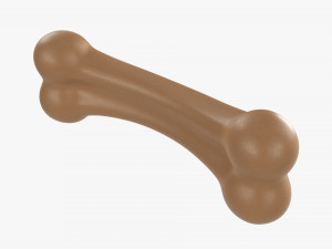 Pet Bark Bone Modello 3D