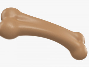 Pet Bark Bone Modello 3D