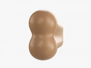 Pet Bark Bone Modello 3D