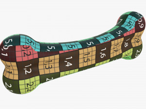 Pet Bark Bone Modello 3D