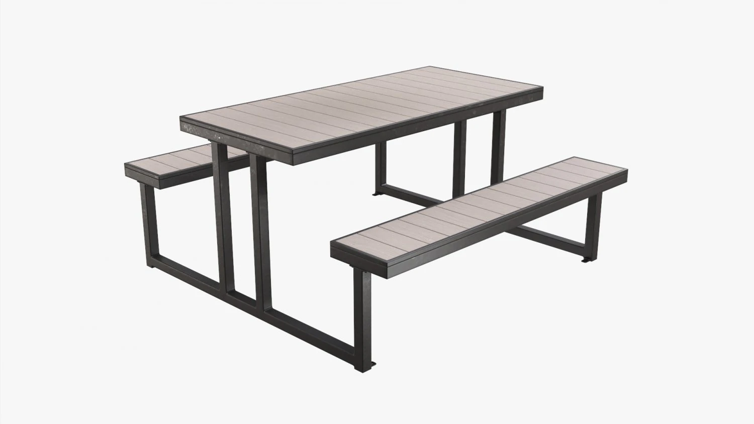Mesa de piquenique Modelo 3D .c4d .max .obj .3ds .fbx .stl .blend 