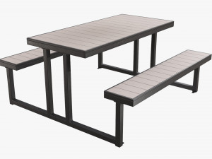 Picnic Table 3D-Modell