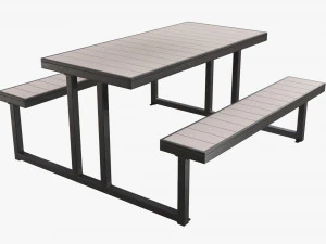 Mesa de piquenique Modelo 3D