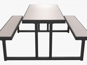 Picnic Table 3D-Modell