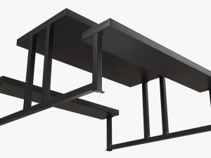 Picnic Table 3D-Modell