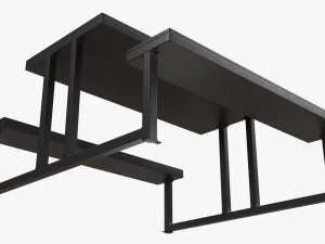 Mesa de piquenique Modelo 3D