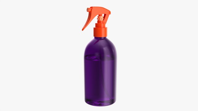 Plastic Bottle With Dispenser Large Modelo 3D .c4d .max .obj .3ds .fbx .stl .blend 