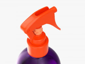 Plastic Bottle With Dispenser Large 3D Model