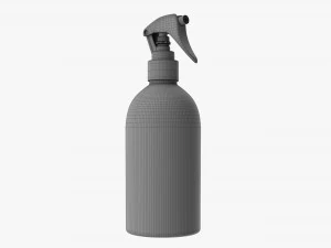 Plastic Bottle With Dispenser Large 3D Model