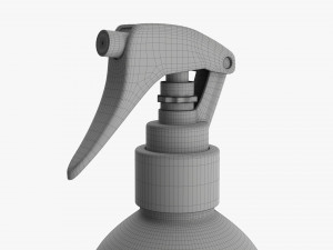 Plastic Bottle With Dispenser Large Modelo 3D