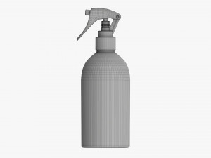 Plastic Bottle With Dispenser Large Modelo 3D