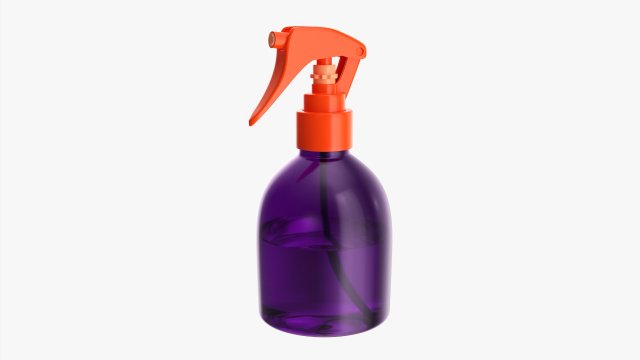 Plastic Bottle With Dispenser Small Modelo 3D .c4d .max .obj .3ds .fbx .stl .blend 