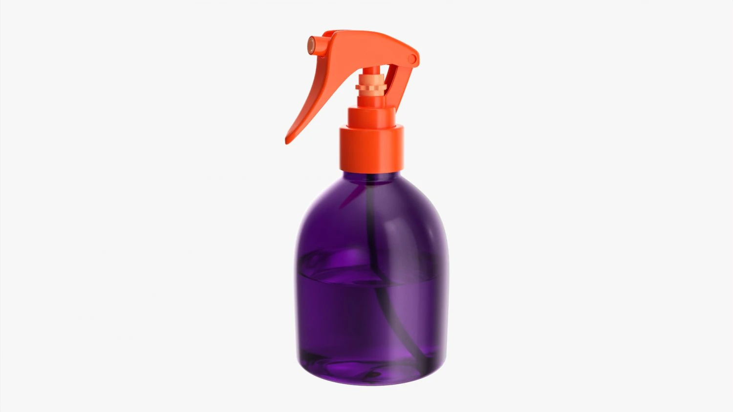 Plastic Bottle With Dispenser Small 3D Model .c4d .max .obj .3ds .fbx .stl .blend 