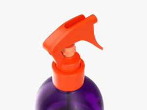 Plastic Bottle With Dispenser Small 3D Model