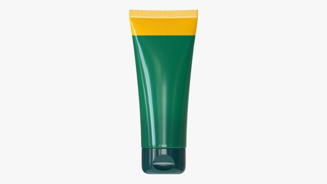 Plastic Tube Container Mockup 3D मॉडल .c4d .max .obj .3ds .fbx .stl .blend 