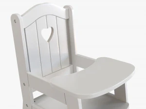 Play Dolls High Chair 3D Model