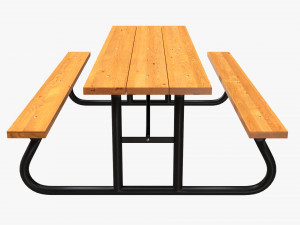 Portable Outdoor Picnic Table Modelo 3D