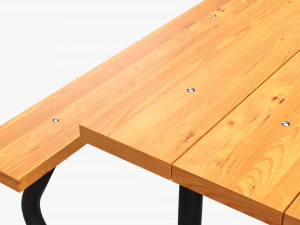 Portable Outdoor Picnic Table 3D Model