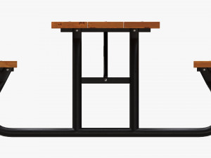 Portable Outdoor Picnic Table Modelo 3D