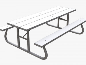 Portable Outdoor Picnic Table Modelo 3D