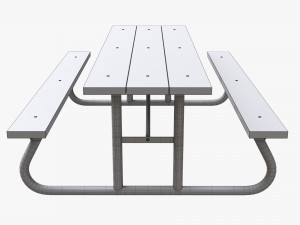Portable Outdoor Picnic Table Modelo 3D