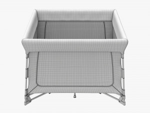 Portable Travel Cot 3D Модель
