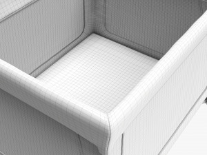 Portable Travel Cot 3D Модель