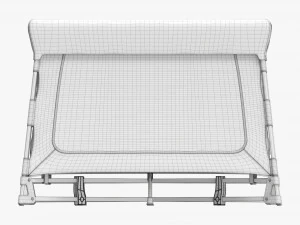 Portable Travel Cot 3D Model