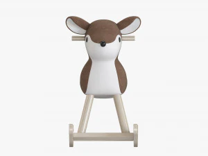 Rocking Deer Ride-On 3D Model