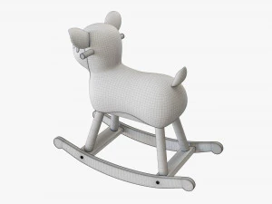 Rocking Deer Ride-On 3D Model